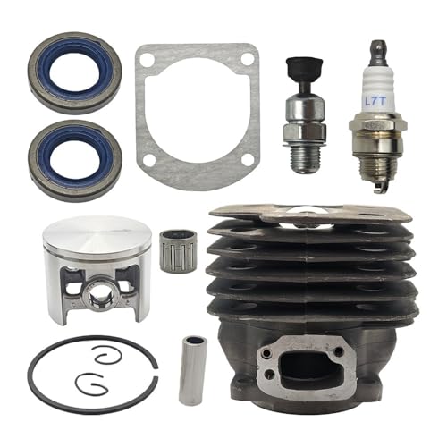 Big Bore 52mm Zylinderkolbendichtungssatz passend for 61 268 272 272XP Kettensäge 503758172 503446501 mit Nadellager-Öldichtung von NzMRZe