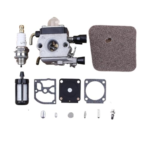 NzMRZe Vergaser Carb Reparatur Kit Fit for HS45 FS55 FS38 Hedge for C1Q-S169B Rasen Mover Teile von NzMRZe