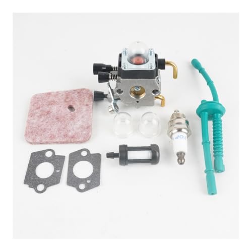 ﻿ Rasen mit Filter Vergaser Dichtung Carb Fit for FS38 FS45 FS46 FS55 KM55 FS45 FS85 C1Q-S66 C1Q-S71 C1Q-S97 C1Q-S186A ﻿(Carburetor kit) von NzMRZe