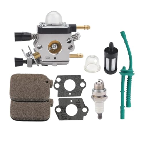 Vergaser passend for BG55 BG85 BG45 BG46 BG65 SH85 SH55 SH55C SH55Z Laubbläser Kraftstofffilter Dichtung Zündkerzensatz Vergaser passend for BG55 BG85 BG45 BG46 BG65 SH85 SH55 SH55C SH55Z Laubbläser Kraftstofffilter Dichtung Zündkerzensatz von NzMRZe