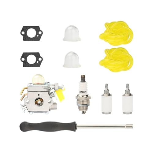 Vergaser passend for C1U-H60 308054003 3074504 985624001 308054034 26CC 30CC Kettensäge(1Set) von NzMRZe