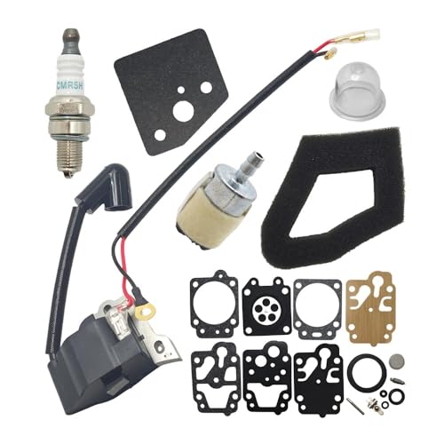 Zündspule Vergaser Wiederaufbau Reparatur Dichtung Luft Kraftstoff Filter Kit Fit for GX35 GX 35 Pinsel Cutter Rasenmäher Motor Zündspule Vergaser Wiederaufbau Reparatur Dichtung Luft Kraftstoff Filter Kit Fit for GX35 GX 35 Pinsel Cutter Rasenmäher Motor von NzMRZe