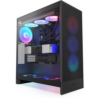 NZXT H7 Flow RGB Mid-Tower-Gehäuse, Schwarz von Nzxt