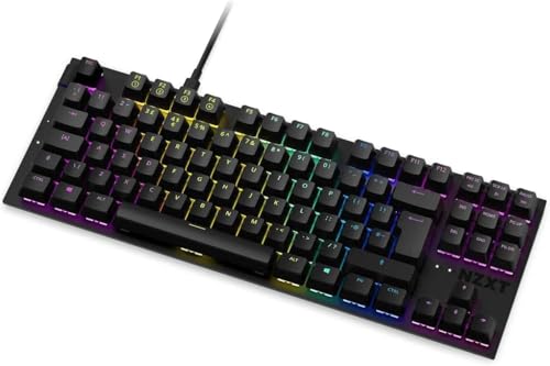 NZXT Function TKL 2022 Mechanische PC Gaming Tastatur - beleuchtet - lineare RGB Schalter - MX kompatible Schalter - Hot Swap - Aluminium Cover - Mechanical Gaming Keyboard | DE (QWERTZ) Schwarz NZXT Function TKL 2022 Mechanische PC Gaming Tastatur - beleuchtet - lineare RGB Schalter - MX kompatible Schalter - Hot Swap - Aluminium Cover - Mechanical Gaming Keyboard | DE (QWERTZ) Schwarz von NZXT