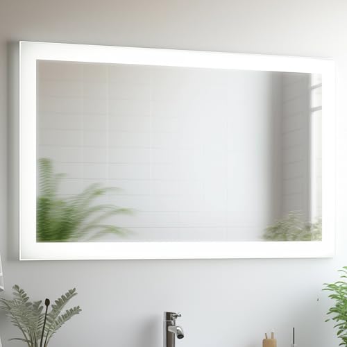 Badezimmerspiegel mit LED-Licht, hergestellt in Spanien, 3 Farbtemperaturen, dimmbar, Antibeschlag-System Badezimmerspiegel mit LED-Licht, hergestellt in Spanien, 3 Farbtemperaturen, dimmbar, Antibeschlag-System von Ô Bain