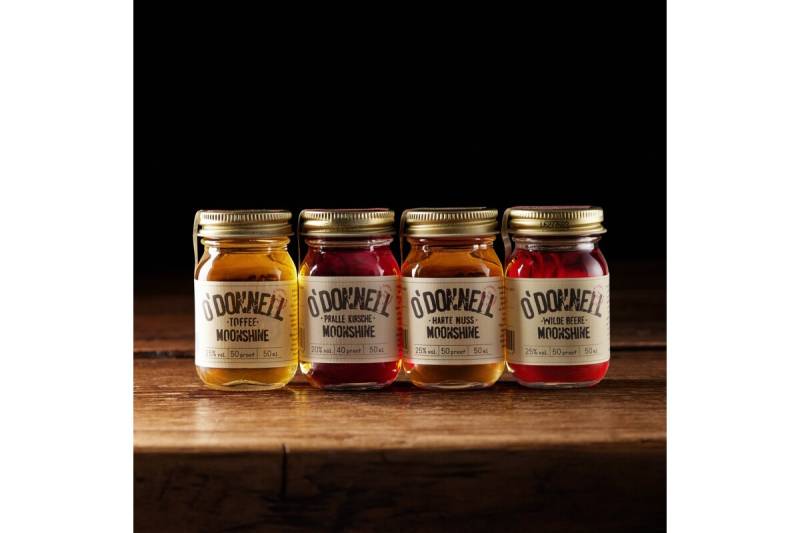 O`Donnell Moonshine Classic Minis Set (HN-PK-WB-TO) 50 ml von O`DONNELL MOONSHINE