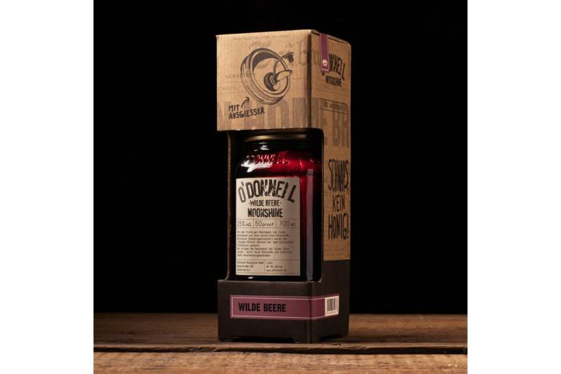 O`Donnell Moonshine Kombiset Wilde Beere 25% Vol. ml inkl. ausgießer von O`DONNELL MOONSHINE