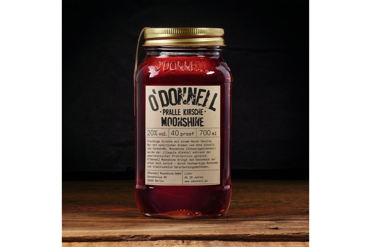 O`Donnell Moonshine Pralle Kirsche 20% Vol. 700 ml von O`DONNELL MOONSHINE