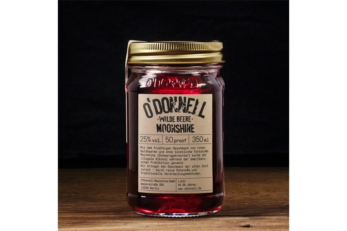 O`Donnell Moonshine Wilde Beere 25% Vol. 350 ml von O`DONNELL MOONSHINE