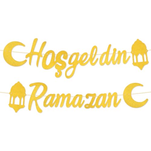 Hosgeldin Ramazan Deko,Ramazan Dekor,Islam Banner Ramadan Deko, Hoşgedin Ramazan Islam Banner Deko,Ramazan Deko von O-Kinee