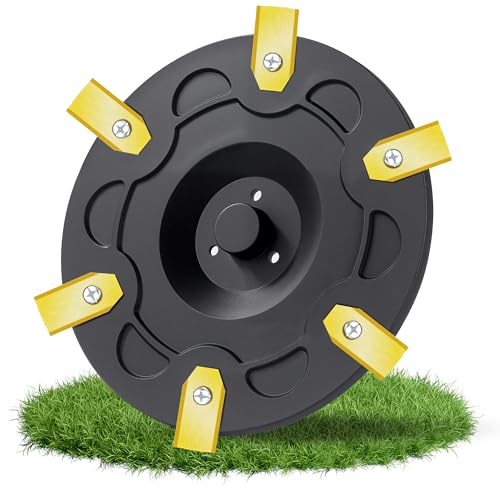 O OLAX 6 Stück Messerteller, Mähroboter Messerscheibe für Segway Navimow i105E, i108E und i110E, Rasenroboter Zubehör mit 6 Schrauben von O OLAX