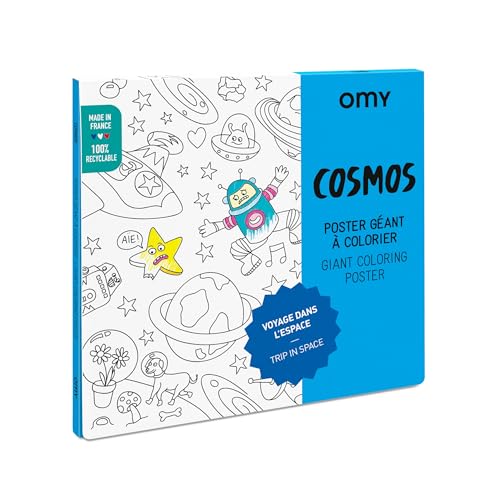 O'my Giant Coloring Poster 70 x 100, Cosmos von Omy