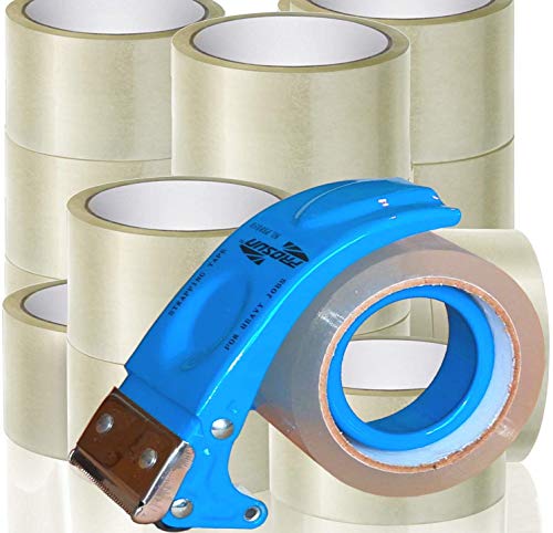 Klebeband Packband Paketband Paketklebeband transparent 50 mm x 60 Meter 20 Rollen strong 1 Handabroller Klebeband Packband Paketband Paketklebeband transparent 50 mm x 60 Meter 20 Rollen strong 1 Handabroller von O&W Security