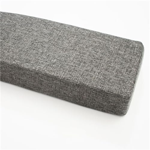 O·Lankeji Benutzerdefinierte Größe Bett Wandspaltenfüller, Bettlückenfüller, Matratzenverlängerung, Bettbrücke für Einzel/Doppel/Kingsize Betten Kopfteil(Dark Gray,120x10x10cm) von O·Lankeji