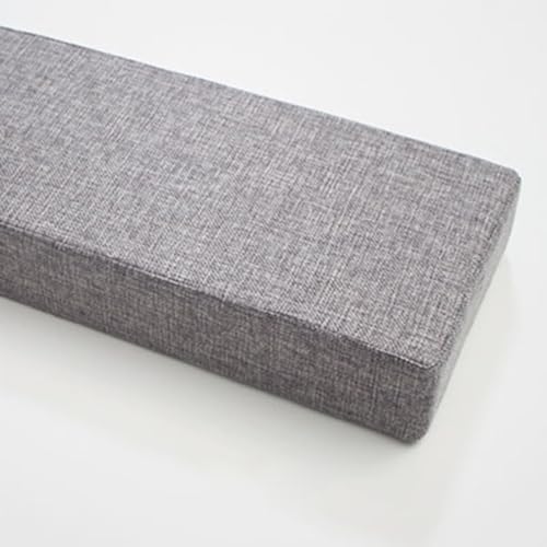 O·Lankeji Benutzerdefinierte Größe Bett Wandspaltenfüller, Bettlückenfüller, Matratzenverlängerung, Bettbrücke für Einzel/Doppel/Kingsize Betten Kopfteil(Grey,150x10x10cm) von O·Lankeji