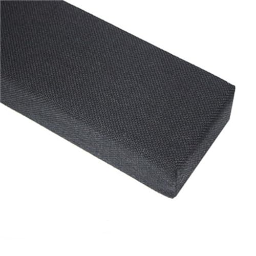 O·Lankeji Benutzerdefinierte Größe Bett Wandspaltenfüller, Bettlückenfüller, Matratzenverlängerung, Bettbrücke für Einzel/Doppel/Kingsize Betten Kopfteil(Schwarz,120x10x10cm) von O·Lankeji