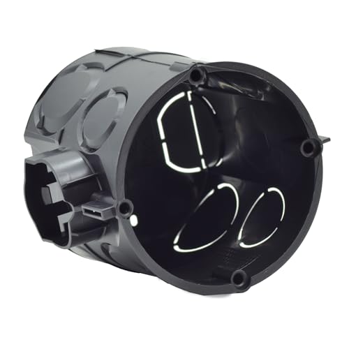 O4L Ø 60mm Unterputz-Schalterdose Gerätedose Verbindungsdose mit M25 Stutzen Tiefe 62mm, 30 Stück O4L Ø 60mm Unterputz-Schalterdose Gerätedose Verbindungsdose mit M25 Stutzen Tiefe 62mm, 30 Stück von O4L