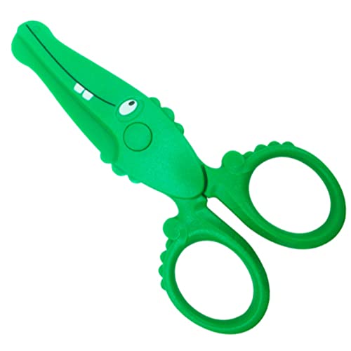 1 Stück Scheren Aus Kunststoff,Schere Anfängerschere mit Kunststoffklinge,Trainingsschere Sicherheits schere für Papier-Cut Kunstbedarf,DIY Handwerk,Bastelschere für Papier-Cut Kunstbedarf-Krokodil 1 Stück Scheren Aus Kunststoff,Schere Anfängerschere mit Kunststoffklinge,Trainingsschere Sicherheits schere für Papier-Cut Kunstbedarf,DIY Handwerk,Bastelschere für Papier-Cut Kunstbedarf-Krokodil von O5O2