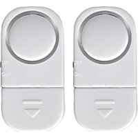 O91 - 2er-Pack Tür- und Fensteralarme mit 6 LR44-Batterien im Lieferumfang enthalten Weiß Nine&One O91 - 2er-Pack Tür- und Fensteralarme mit 6 LR44-Batterien im Lieferumfang enthalten Weiß Nine&One von O91