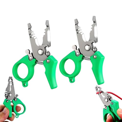 2Pcs Mini Multi-tool Wire Stripper, 8-Inch Wire Stripper/Wire Crimping Tool, Wire Cutter Cable Strippers 2Pcs Mini Multi-tool Wire Stripper, 8-Inch Wire Stripper/Wire Crimping Tool, Wire Cutter Cable Strippers von OADAA