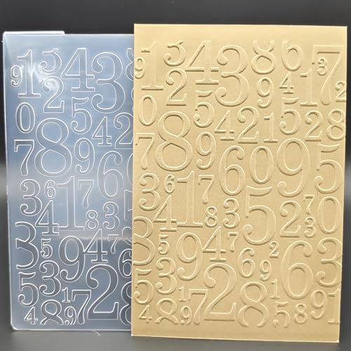 Kunststoff-Prägeschablone, A6, Figuren, Muster, Papier, Basteln, Kunststoff, strukturierte Eindrücke für Kartenherstellung, Scrapbooking Kunststoff-Prägeschablone, A6, Figuren, Muster, Papier, Basteln, Kunststoff, strukturierte Eindrücke für Kartenherstellung, Scrapbooking von OAIDVEUY