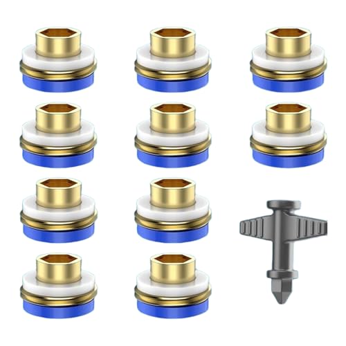 10 Pcs Wasserhahnmessing Schnell Versiegelung Von Waschmaschinen Schnittstellen Und Leckdachdichtungen Rohrschlauch Sanitärstopfen Für Effiziente Reparaturen von OAJABBGE