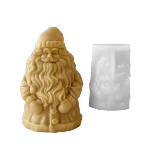 Aromatherapys Kerzenform Weihnachtsfest Weihnachts Silikonform Für DIYs Handgefertigte Seifen Heimdekorationen Die Formen Machen von OAJABBGE