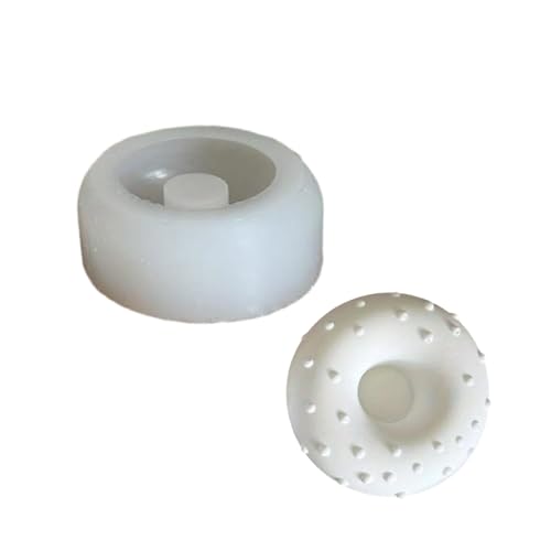 Einfache Saubere Polierte Runde Form Candlestick Making Form Für Handwerksliebhaber Und Home Decoration Silikonform Für Harzhandwerk von OAJABBGE