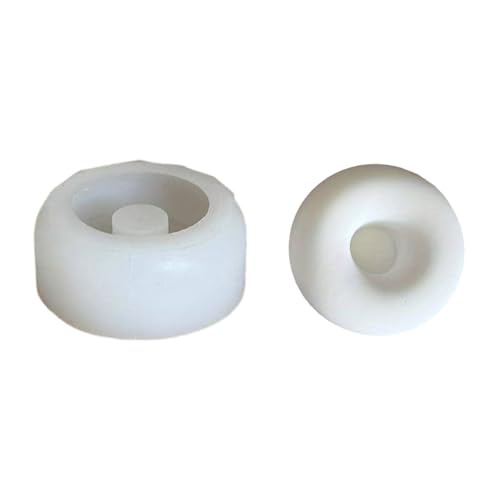 Einfache Saubere Polierte Runde Form Candlestick Making Form Für Handwerksliebhaber Und Home Decoration Silikonform Für Harzhandwerk von OAJABBGE