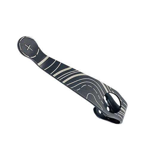 Falten Knifee Clip Alloy Rücken Clip Taschenklemmen Knifee Clip Making Messertaschen Clips Werkzeugzubehör Machen von OAJABBGE