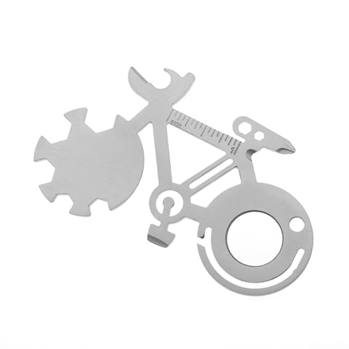 Flaschenöffner Schraubenschlüssel Multitool Karten Werkzeug Metall Fahrradgeformte Survival Wallet Bike Reparatur Outdoor Überlebensgetriebe Multitool Flaschenöffner Schraubenschlüssel Multitool Karten Werkzeug Metall Fahrradgeformte Survival Wallet Bike Reparatur Outdoor Überlebensgetriebe Multitool von OAJABBGE