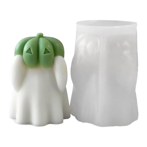 Halloween Themen Silikonformen Für Kerzenseife Home Dekoration Mehrzweck Geisterer Silikonform Für Harz Geisterer Kerzenformen von OAJABBGE