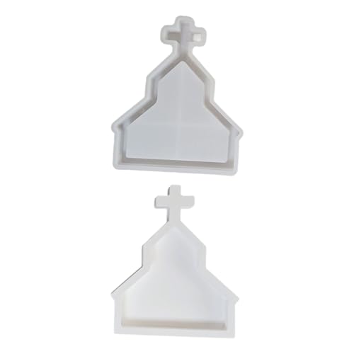 Künstlerische Kirchenschale Silikonform Hitzebeständiges Design Glatte Textur Perfekt Für Anfänger Und Experten Religiös Silikongussform von OAJABBGE