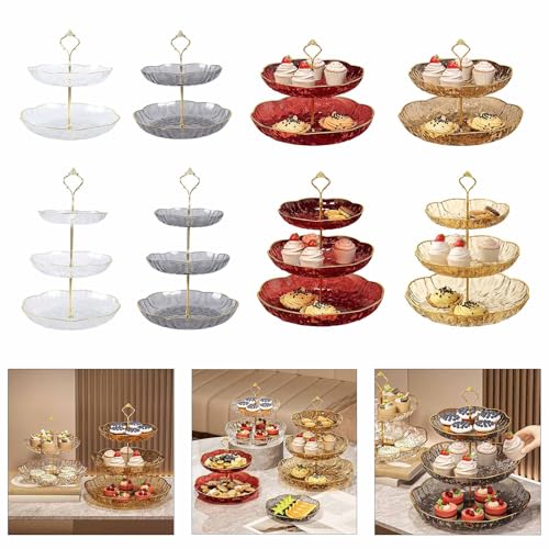 Lebensmittelpräsentation Tablett Mehrschichtige Designs Mehrschichtiger Desserthalter Plastikstruktur Für Vorspeisen Dessert Und Früchte Lebensmittelpräsentation Tablett Mehrschichtige Designs Mehrschichtiger Desserthalter Plastikstruktur Für Vorspeisen Dessert Und Früchte von OAJABBGE
