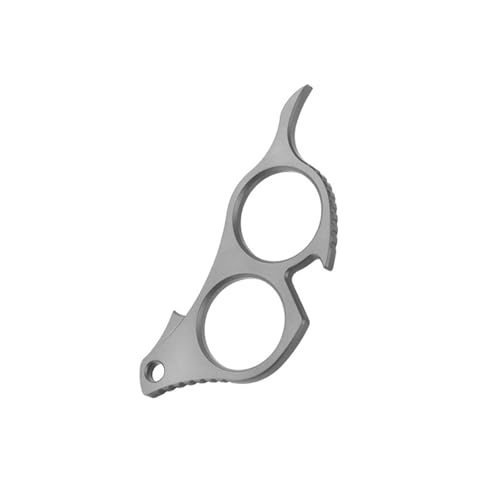 Leichtes Gewicht Camping Multiple Tool Mit Flaschenöffnungsöffnungsschaltern Portables Überlebenswerkzeug Für Outdoor Liebhaber Titanien Flaschenöffner Mit Stream Rute von OAJABBGE