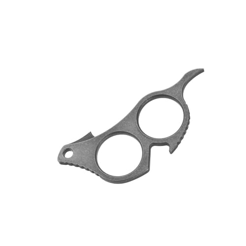 Leichtes Gewicht Camping Multiple Tool Mit Flaschenöffnungsöffnungsschaltern Portables Überlebenswerkzeug Für Outdoor Liebhaber Titanien Flaschenöffner Mit Stream Rute von OAJABBGE