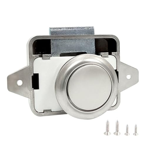 Möbelhardware Push Schloss Verriegelte Schlüsselllose Schrankknopfverriegelung Für Möbelschrank Keyless Campervan Schrank von OAJABBGE
