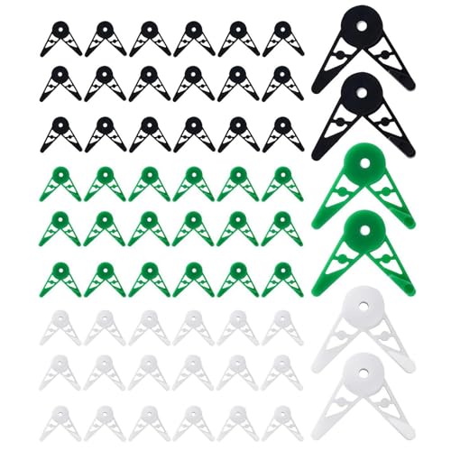 OAJABBGE 60pcs Plastikclips Die Für Training Freien Freien Geeignet Sind. von OAJABBGE