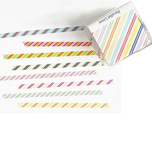 OAJABBGE 8Rolls Geometrisches Druckklebeband 3mmx5m Für Scrapbooking Planer Notizbücher Alben Kreativplaner Dekorationsband OAJABBGE 8Rolls Geometrisches Druckklebeband 3mmx5m Für Scrapbooking Planer Notizbücher Alben Kreativplaner Dekorationsband von OAJABBGE