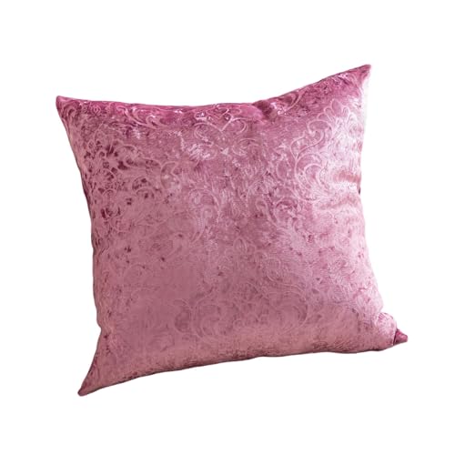 OAJABBGE Blumen Geprägte Kissenbedeckung Plüsch Polyester Stoff Mehrzweck Für Sofa Auto Büro Dekorative Kissenbezug Polyester Kissenbezug von OAJABBGE