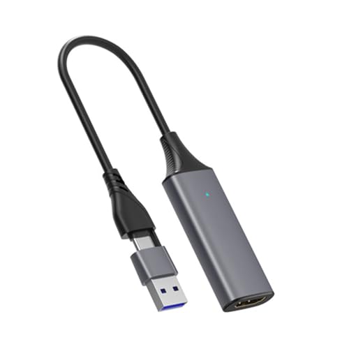 OAJABBGE Ersatz 2 In 1 Auf USB Typ C Videoaufnahmekarte Live Stream Recorder Erfasst Kartengeräteverbindung OAJABBGE Ersatz 2 In 1 Auf USB Typ C Videoaufnahmekarte Live Stream Recorder Erfasst Kartengeräteverbindung von OAJABBGE