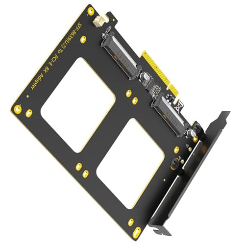 OAJABBGE Hohe Performances Zwei SFF 8639 HDDS PCIE4.0 8X Karte Für Die Computerintegration von OAJABBGE
