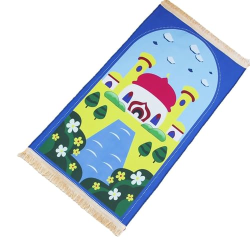 OAJABBGE Islamik Muslime Weiche Gebetsmatte Tragbare Reisebetteppich Teppich Cartoon Print Kinder Verehrt Mats Eid Ramadans Geschenk Tragbare Reisedecke Für Kinder OAJABBGE Islamik Muslime Weiche Gebetsmatte Tragbare Reisebetteppich Teppich Cartoon Print Kinder Verehrt Mats Eid Ramadans Geschenk Tragbare Reisedecke Für Kinder von OAJABBGE
