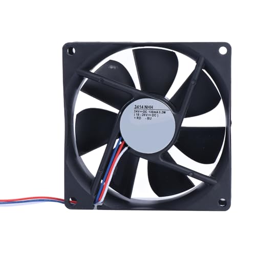 OAJABBGE NEU 3414NHH 9CM Spezialer Lüfter Für Originalwechselrichterkühlersystem 24V 135 3.2W 3Pin 9x9x2.5 Wechselrichter Fan von OAJABBGE