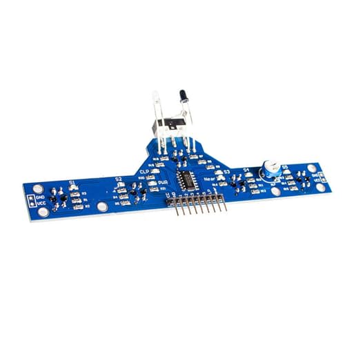 OAJABBGE Photoelektrische Sensorings Trackings Line Erkennungsmodul Für Ingenieurprojekte Und Robotikwettbewerbe von OAJABBGE