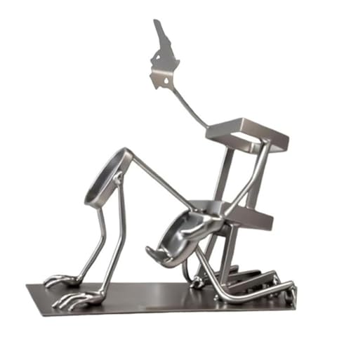 OAJABBGE Schädelweinhalter Einzigartiger Tabletop Rack Für Aufbewahrung Küchendekor Und Wohnzimmer Display Accessoire Metall Flaschenbaumständer von OAJABBGE