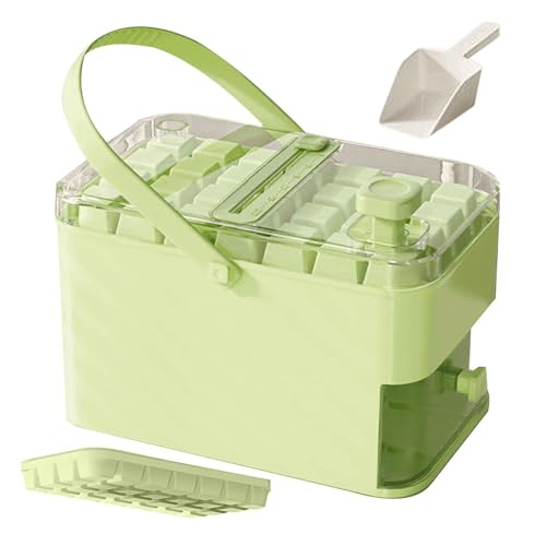 Plastik Eishersteller Form Pressetyp Mit Deckel Und Behälter Easy Freisetzungsschalen Zum Kühlen Von Getränken Kaffeesäften Wiederverwendbares Pressetyp Ice Box von OAJABBGE