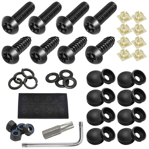 Professionelles Edelstahl Autodellplattenverletzungsschraube Set Komplettes Hardwarepaket Für US Fahrzeugregistrierung US Standard Nummernschildschrauben Geeignet Professionelles Edelstahl Autodellplattenverletzungsschraube Set Komplettes Hardwarepaket Für US Fahrzeugregistrierung US Standard Nummernschildschrauben Geeignet von OAJABBGE