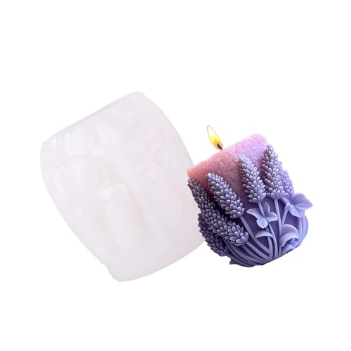 Silikonform Lavendel Serie Kerzenform Oramentguss Epoxidharz Pflaster Federguss Lavendel Serie Kerze Silikonform Seife Seife von OAJABBGE
