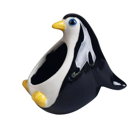 Tierpflanzbehälter Blumenpot Gartenbehälter Keramik Fleischy Pflanzerhalter Für Home Office Desk Ornament Topf von OAJABBGE